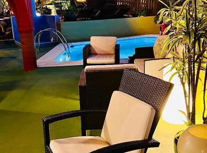 Willa Con Piscina Climatizada Y Vistas Al Mar Puntillo Del Sol