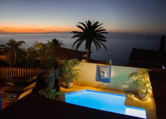 Willa Con Piscina Climatizada Y Vistas Al Mar Puntillo Del Sol